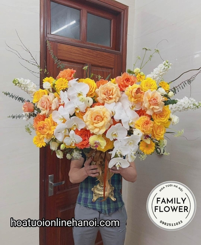 Hoa tặng  Sếp , Giám Đốc  , Chủ Tịch ở HÀ NỘI . Bình hoa tươi đẹp tại Quận CẦU giấy ,BA ĐÌNH - HÀ NỘI