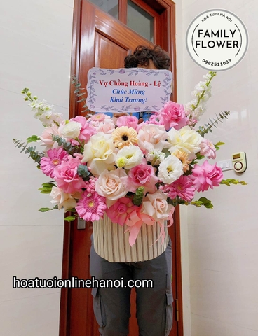 HOA 8/3 , LẴNG HOA CHÚC MỪNG KHAI TRƯƠNG HOA , HOA 8/3 TẠI QUẬN BA ĐÌNH - HÀ NỘI