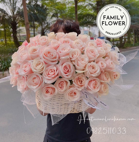 Lẵng hoa tặng sinh nhật mẹ đẹp tại Hà Nội ! Điện hoa Hà Nội