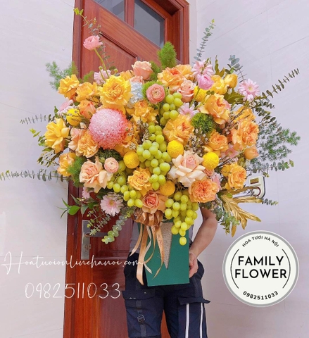 Lẵng hoa vip tặng chủ tịch , giám đốc , đối tác quan trọng ở quận BA ĐÌNH - HÀ NỘI