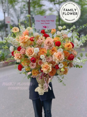 Mua hoa tặng sếp ở Hà Nội! Bình hoa tặng  vip tặng sếp , giám đốc ở Ba Đình