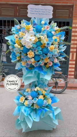 Kệ hoa thành lập công ty ! Hoa chúc mừng sinh nhật công ty ! Family flower ! Mua hoa tươi Hà Nội