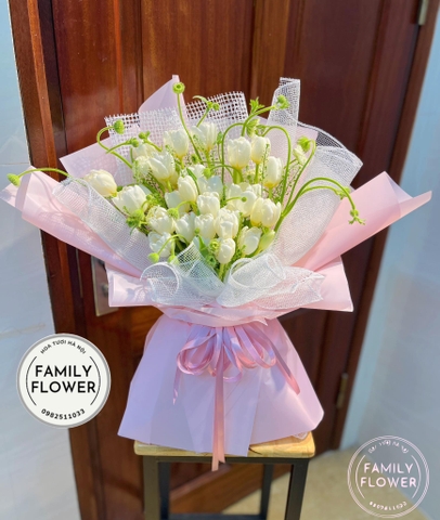 Bó hoa tulip tặng người yêu đẹp ở quận Cầu Giấy , Ba Đình Hà Nội ! Mua hoa tulip Hà Nội