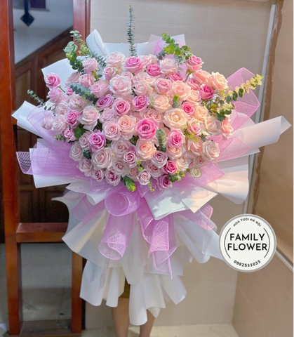 Bó hoa khổng lồ tặng sinh nhật người yêu quận Ba Đình Hà Nội ! Hoa tươi Ba đình !