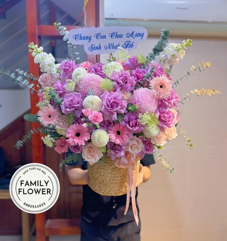 Hoa tươi Hà Nội ! Hoa sinh nhật Hà Nội ! Lẵng hoa tươi Ba Đình ! Hoa tươi Ba Đình