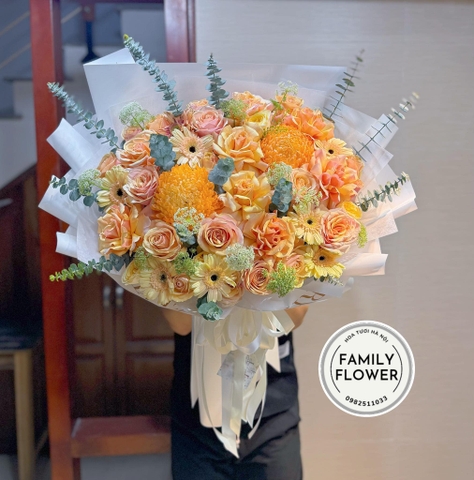 Bó hoa tặng nam ở Hà Nội ! Hoa tặng bố , anh trai ở Hà Nội