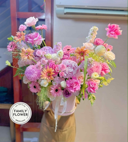 Hộp hoa chúc mừng sinh nhật công ty quận Ba Đình ! Hoa sinh nhật Ba Đình Hà Nội