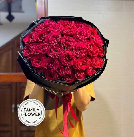 Bó hoa hồng đỏ tặng bạn gái ở quận Tây Hồ ! Hoa hồng đỏ Hà Nội