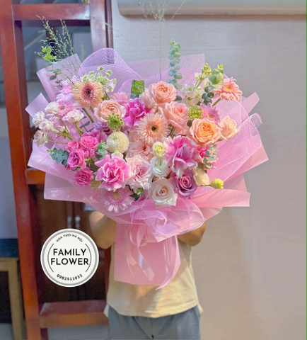 Bó hoa tặng sinh nhật vợ quận Cầu Giấy , Quận Ba Đình Hà Nội ! Hoa sinh nhật Hà Nội