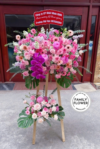 Kệ hoa chúc mừng khai giảng - Hoa khai giảng Hà Nội