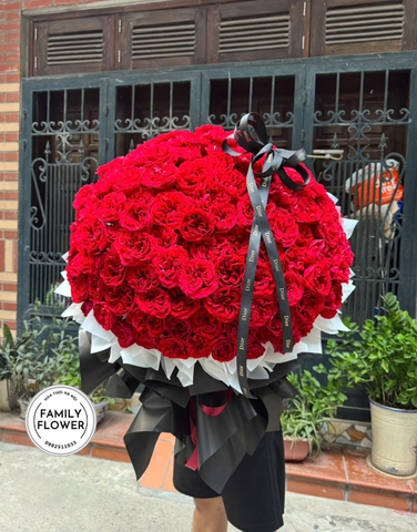 Bó Hoa Hồng Đỏ 20/10 Sang Trọng – Món Quà Yêu Thương Dành Tặng Người Phụ Nữ Bạn Yêu 🌹