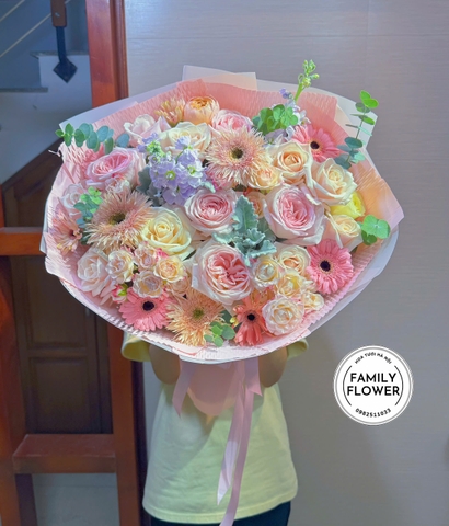 Bó Hoa 20 Tháng 10 Hà Nội – Bó Hoa Tặng Mẹ, Vợ, Người Yêu | Family Flower