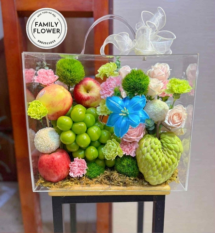 Vali hoa quả tặng sinh nhật quận Ba Đình , Đống Đa Hà Nội ! Hoa sinh nhật Hà Nội