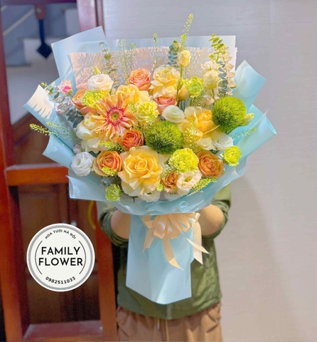 Bó hoa tặng thầy cô nhân dịp 20 tháng 11 quận Cầu Giấy ! Hoa tươi Hà Nội