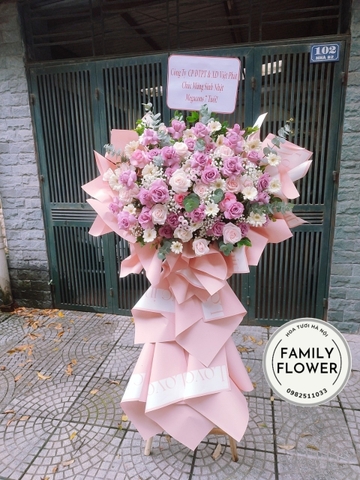 Cây hoa chúc  mừng kỷ niệm thành lập công ty ở Hà Nội - Family Flower - Hoa tươi Hà Nội
