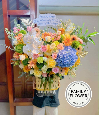 Lẵng hoa chúc mừng ngày nhà giáo Việt Nam 20 tháng 11 ! Hoa tươi Hà Nội