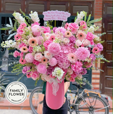 Bình hoa cao cấp tặng sinh nhật sếp , đối tác quận Ba Đình , Hoàn kiếm Hà Nội !