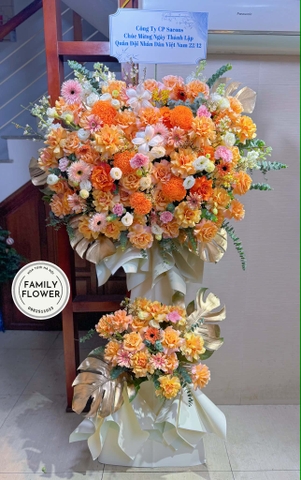 Kệ hoa chúc mừng ngày thành lập quân đội nhân dân Việt Nam 22/12 ! Hoa Hà Nội