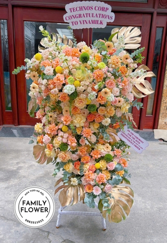 Kệ hoa khai trương vip ! Hoa khai trương 2 tầng ở Hà Nội ! Hoa khai trương , điện hoa Hà Nội