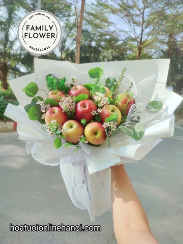 Bó hoa quả độc đáo tặng sinh nhật, chúc mừng ở Hà Nội