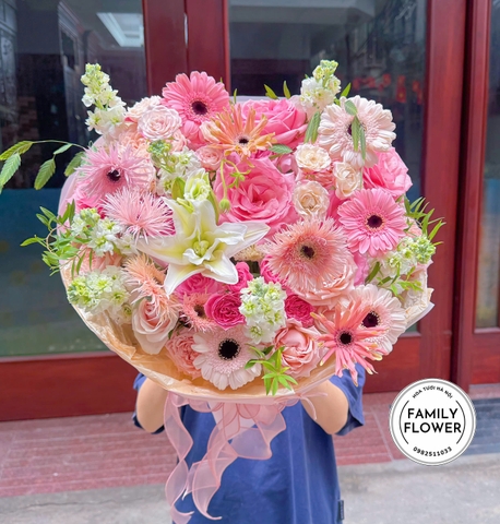 Bó Hoa 20/10 Hà Nội – Hoa Tươi Chúc Mừng Ngày Phụ Nữ Việt Nam | Family Flower
