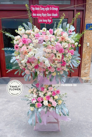 Kệ Hoa Chúc Mừng Khai Trương, Sự Kiện Sang Trọng Tại Family Flower Hà Nội