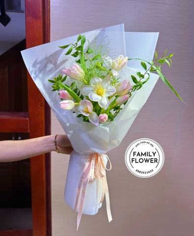 Bó hoa tulip | hoa tulip | bó hoa tặng người yêu nhân ngày phụ nữ Việt Nam