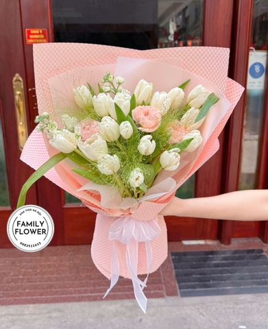 Bó Hoa Tulip 20/10 Đẹp – Hoa Tặng Ngày Phụ Nữ Việt Nam