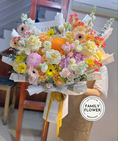 Bó hoa to tặng sinh nhật quận Cầu Giấy Hà Bội ! Mua hoa sinh nhật Cầu Giấy