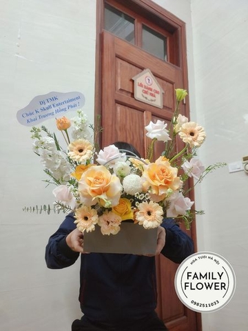 Giỏ hoa tươi chúc mừng sinh nhật ,mừng khai trương , tặng đối tác tại Hà Nội.