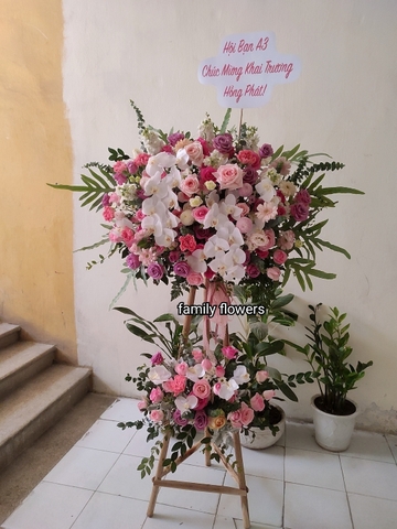 Hoa chúc mừng khai trương tại Hà Nội - Hoa tươi Hà Nội - Đặt hoa online