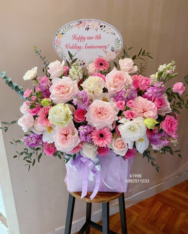 Lẵng hoa chúc mừng sinh nhật tại Hà Nội - Đặt hoa online - Hoa tươi Hà Nội