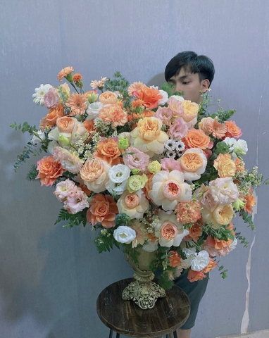 Bình hoa VIP tặng sinh nhật Sếp, đối tác quan trọng tại Hà Nội - Bình hoa cao cấp - Đặt hoa online