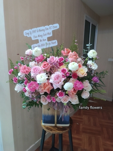 Lẵng hoa sinh nhật tại Hà Nội - Điện hoa Hà Nội - Đặt hoa online