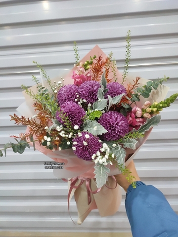 Bó hoa ping-pong chúc mừng sinh nhật tại Hà Nội - Hoa chúc mừng tại quận Cầu Giấy - Ba Đình - Hà Nội