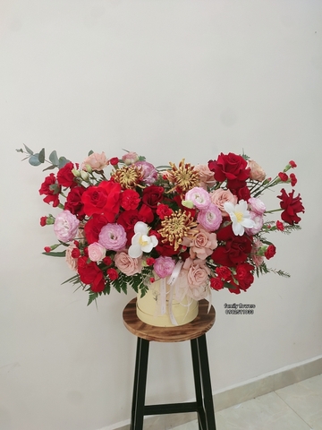 Hộp hoa sang trọng tặng sếp, đối tác quan trọng tại khu vực Hà Nội - Đặt hoa online - Điện hoa Hà Nội