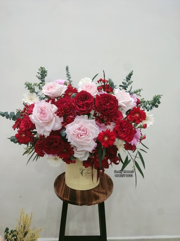 Hộp hoa chúc mừng sinh nhật tại Hà Nội - Hoa tươi Hà Nội - Đặt hoa online