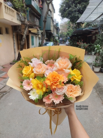 Bó hoa chúc mừng sinh nhật bố, anh ở Hà Nội - Bó hoa sinh nhật tại Hà Nội