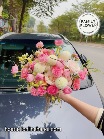 Hoa tay cầm cô dâu . bó hoa tay cầm cô dâu ở  Cầu Giấy - Ba Đình - Hà Nội.