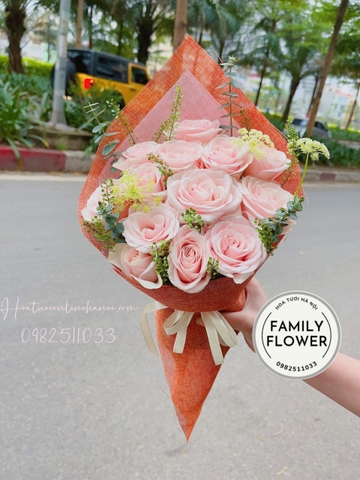 Mua hoa tươi Hà Nội ! Bó hoa xinh xắn tặng bạn gái ở Đống Đa - Hà Nội