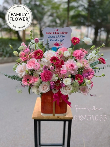 Mua hoa tươi Hà Nội ! Đặt hoa online Hà Nội ! Lẵng hoa chúc mừng tại quận Nam Từ Liêm