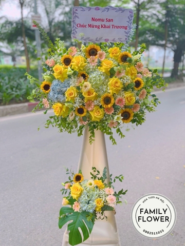 Kệ hoa khai trương Ba Đình , mua hoa khai trương quận Ba Đình - Hà Nội