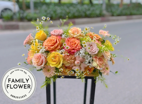 Bát hoa để bàn ở quận Ba Đình ! Mua hoa tươi Ba Đình - Hà Nội