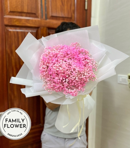 Bó hoa baby tặng bạn bè nhân dịp sinh nhật ở quận Ba Đình ! Hoa tươi Ba Đình