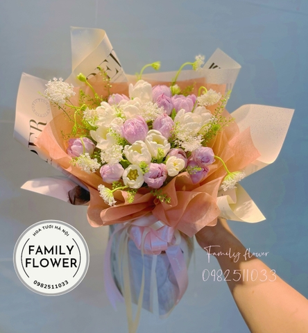Mua hoa tulip ở quận Hoàn Kiếm Hà Nội , bó hoa tulip tặng sinh nhật ở quận Hoàn Kiếm Hà Nội