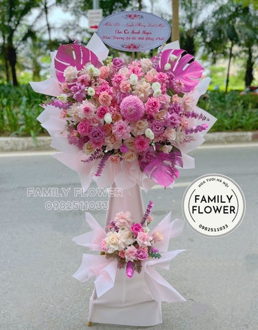 kệ hoa khai trương ở quận BA ĐÌNH HÀ NỘI , mua hoa khai trương HÀ NỘI