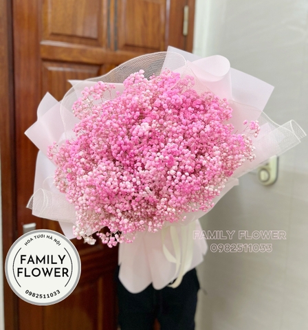 Bó hoa baby tặng sinh nhật người yêu ở HÀ NỘI  . mua hoa baby HÀ NỘI