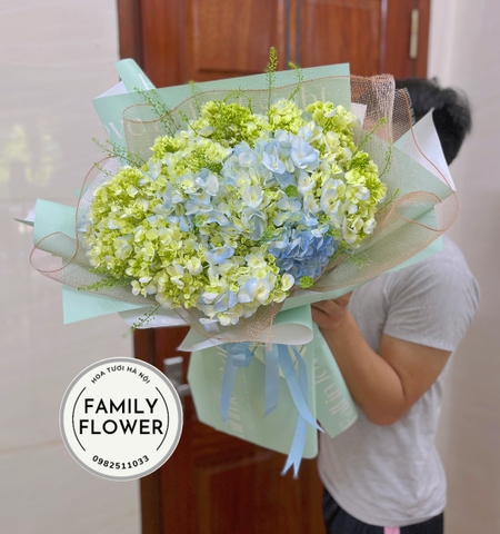 Bó hoa cẩm tú cầu tặng bạn gái , người yêu ở quận CẦU GIẤY , BA ĐÌNH HÀ NỘI . hoa tươi HÀ NỘI