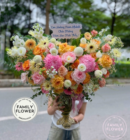 Bình hoa sang trọng tặng đối tác , sếp , giám đốc ở Hà Nội ! Điện hoa Hà Nội, hoa tươi Hà Nội    