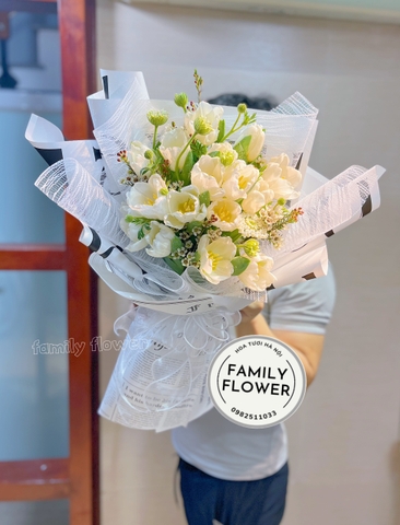 Bó hoa tulip tặng người yêu nhân dịp valentine , mùng 8 tháng 3 ở Hà Nội ! Hoa tươi Hà Nội